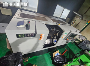 cnc τόρνος Hanwha STL45D