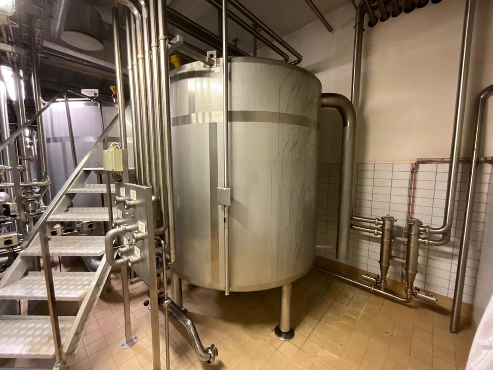 Jahala TVI 5000 s/s vertical storage tank 5.000L Used machines - Exapro
