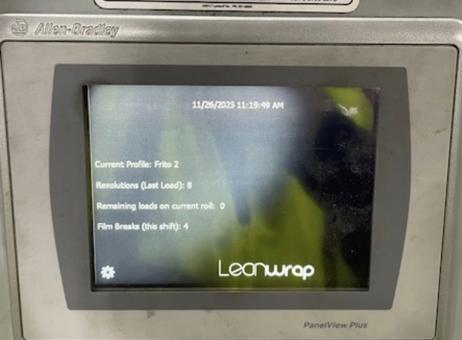 Lantech SLA (LeanWrap automatic straddle-style system) P251207028