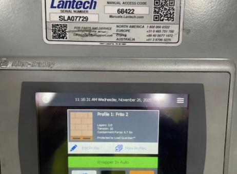 Lantech SLA (LeanWrap automatic straddle-style system) P251207028