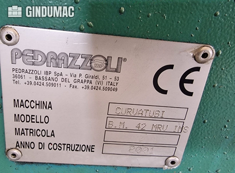 PEDRAZZOLI Bend Master 42 MRV IMS CNC P251211125