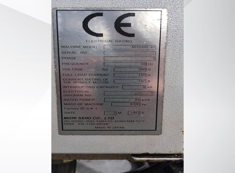 MORI SEIKI NH-5000 40 P251217365