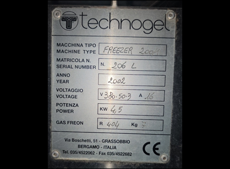 Tetra Laval Food Hoyer Models KF500XC/KF1150N/KF1150XC/KF1200N/FR200 P251230027