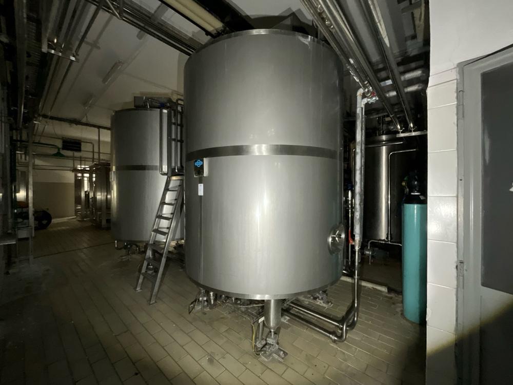 Faack Tank Farck FK 50 s/s vertical storage tank 5.000L Used machines - Exapro