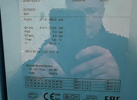 Buderus GE615 571-660 P260105016