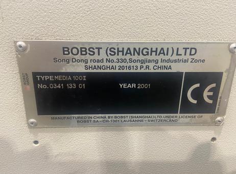 BOBST MEDIA 100 P260107096