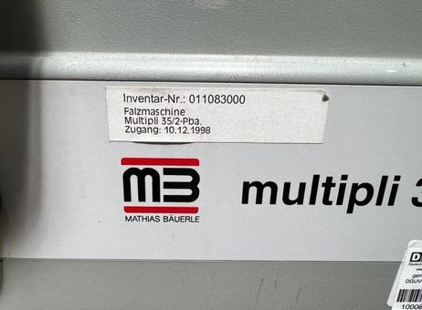 Mathias Bäuerle multipli 35/2 PBA P260109168