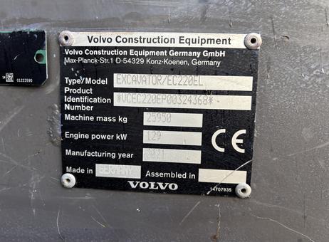 Volvo EC220EL P260112141