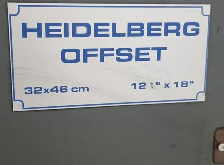 Heidelberg GTO 32X46 P260112213