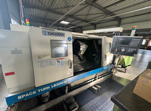 Okuma LB300-10000 MC cnc lathe