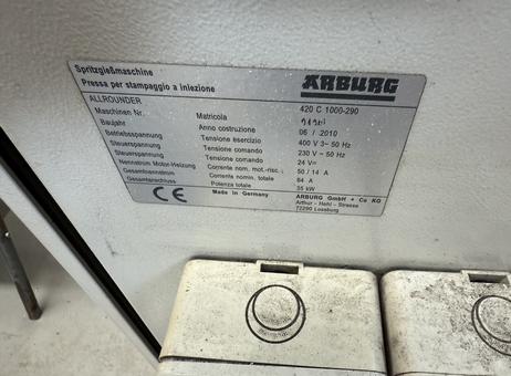 ARBURG 420-C-1000-290 P260118081
