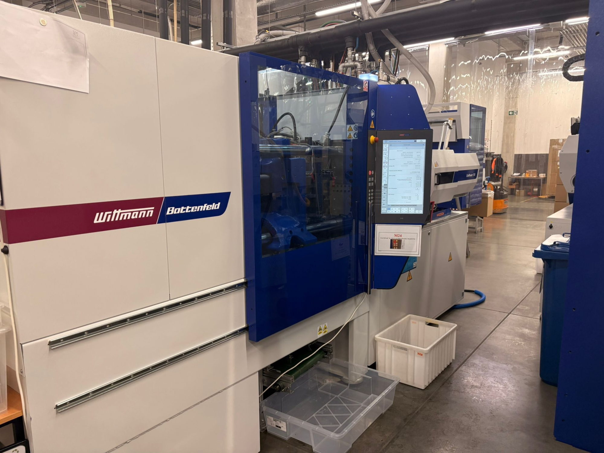 Machine's specifications - Wittmann Battenfeld EcoPower 110/350 Used ...