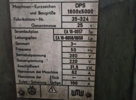 WMW DPS 1600 X 5000 mm P260128117