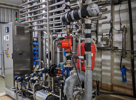 Skid-Mounted Pasteurization & Cooling Line + CIP 18CFG P260129376