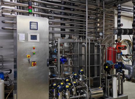 Skid-Mounted Pasteurization & Cooling Line + CIP 18CFG P260129376