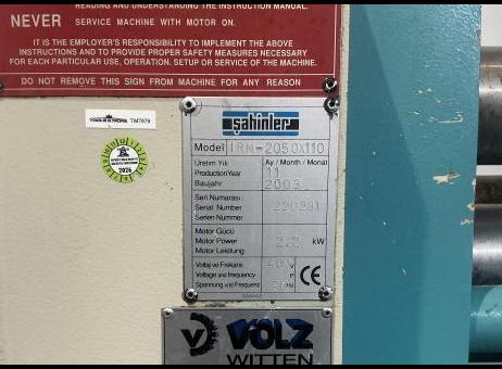 Sahinler IRM 2050-110 P260129449