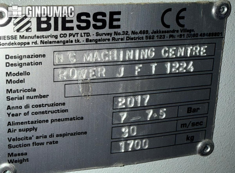 BIESSE ROVER J FT 1224 P260129617