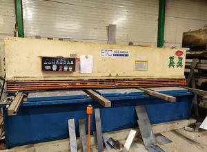 Plate shear ETC Machinery HGS 3200x8