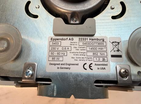 Centrifuge Eppendorf AG 5453 Used machines - Kitmondo