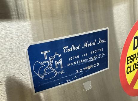 Talbot Metal 1150 L Tank P260206736