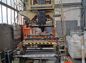 Kang Chyau Industry KMT-55 HDPE/LDPE film extruder