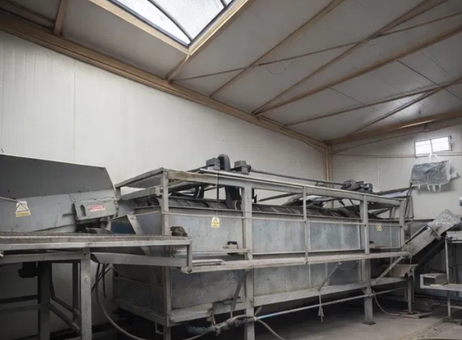 HITE complete vegetable receiving and washing line P260212480