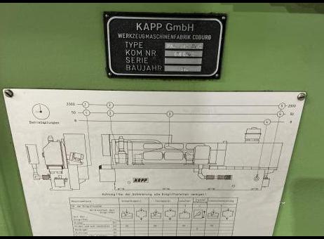 Kapp PAS 383 CNC P260216256