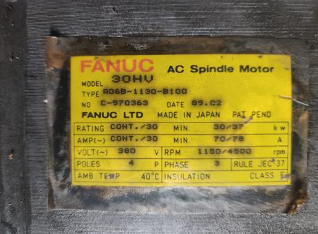 FANUC 30HV P260218102
