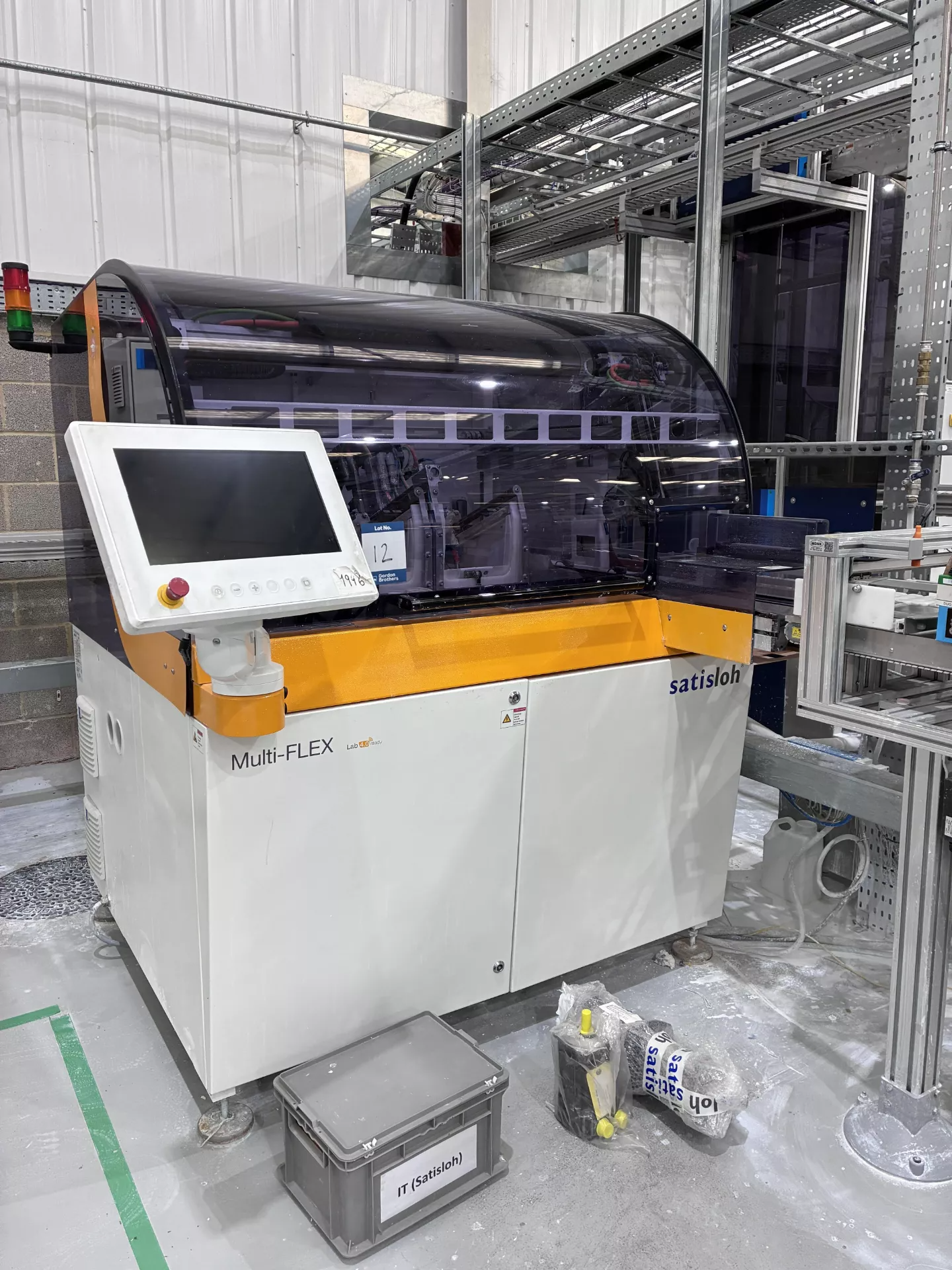 Machine's specifications - Satisloh Multi-Flex Used machines - Exapro