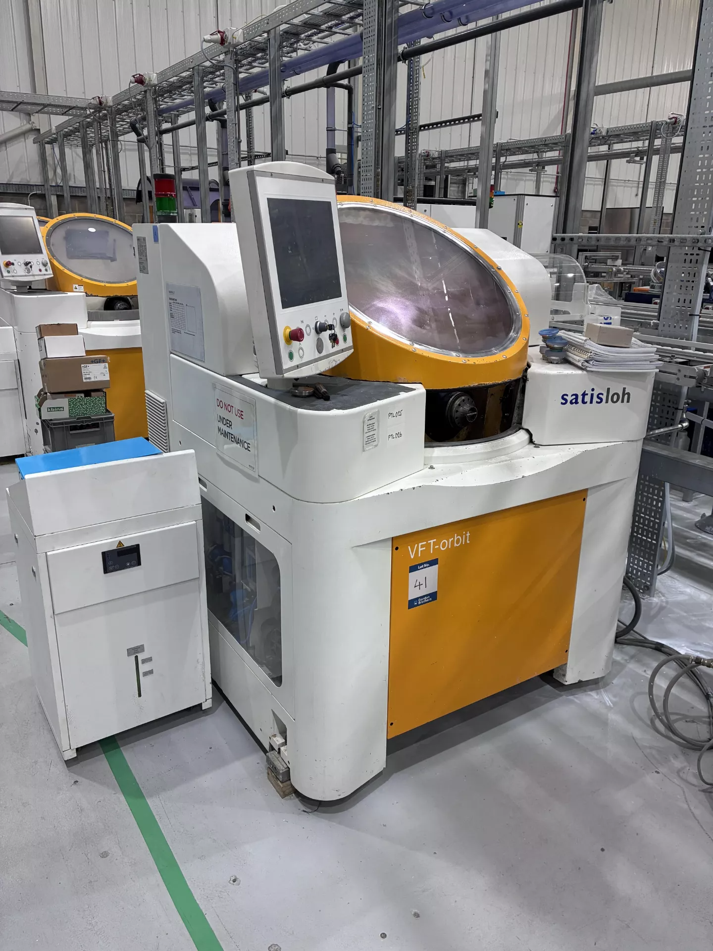 Machine's specifications - Satisloh VFT-Orbit Used machines - Exapro