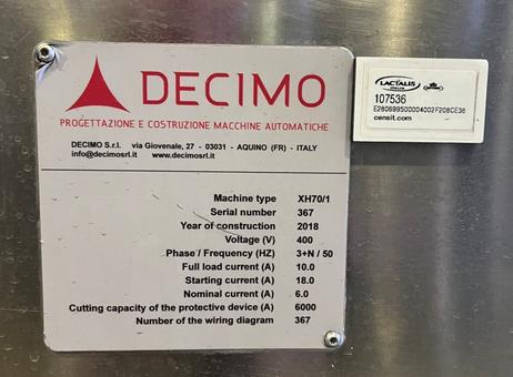Decimo XT70/1 P260223235