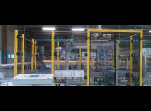 Handling system with controlled electric axis