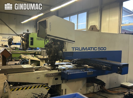 Trumatic Machine TRUMPF TRUMATIC 500 CNC punching machine Used machines - Kitmondo