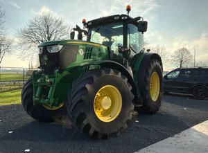 2013 John Deere 6210R Four-wheel drive farm tractor