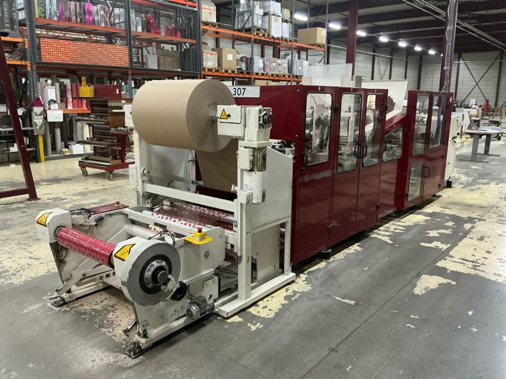 Installment Tool Machine 2009 Möller RW 800 Roll winding and packaging installation Used ...
