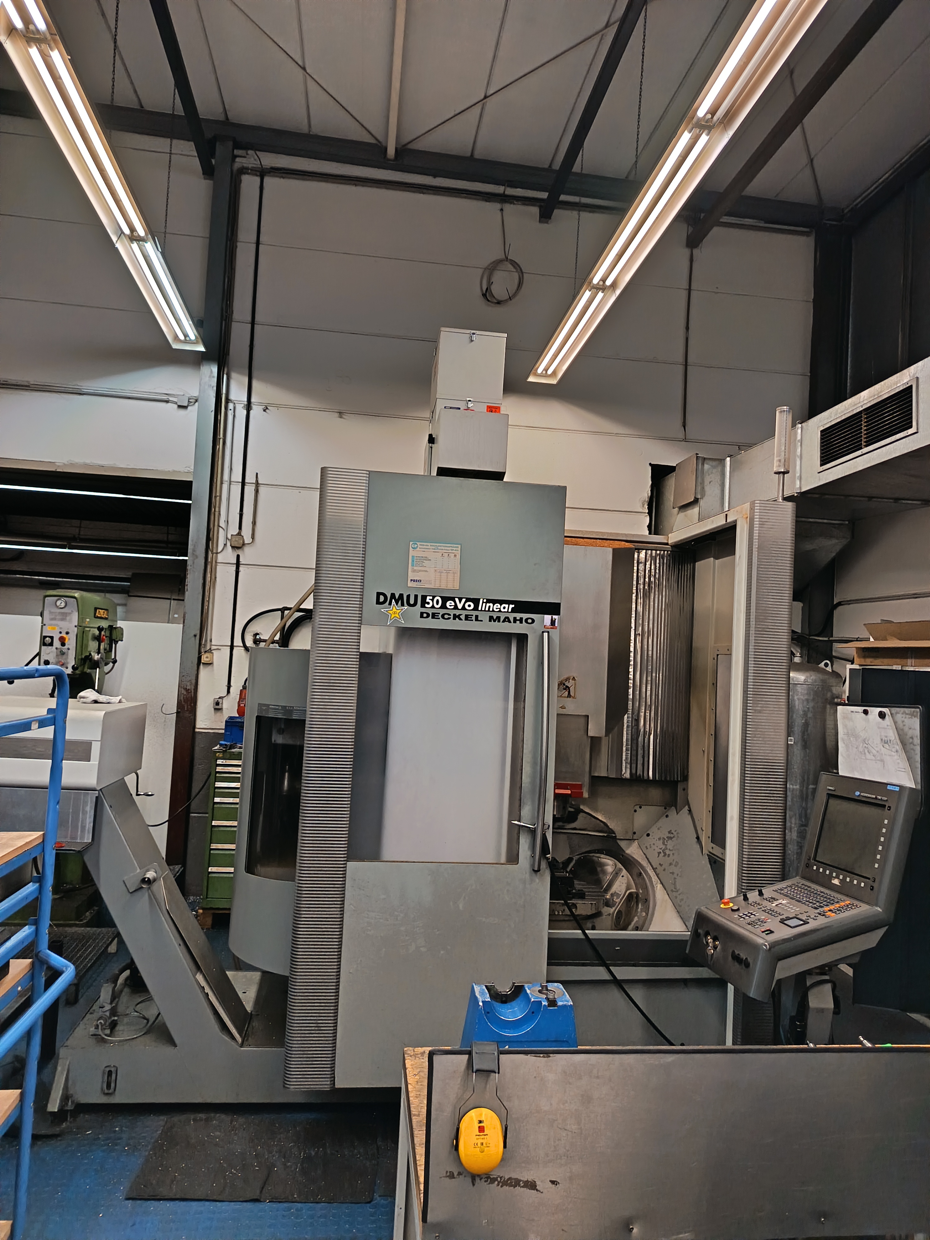 Machine's specifications - Deckel-Maho DMG DMU 50 EVo linear Used ...