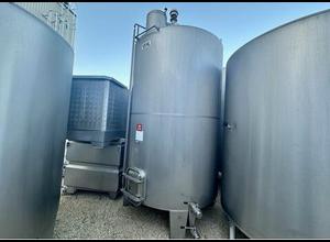 ARSILAC stainless steel tank - 304 stainless steel - Closed - Conical bottom on legs - 105 HL - 2 units