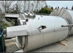 ARSILAC-304 stainless steel bowl - Cylindrical on feet - Conical bottom - Floating top -100 HL- 2 units