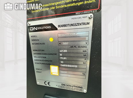 DN SOLUTIONS MYNX 6500 II P260306144