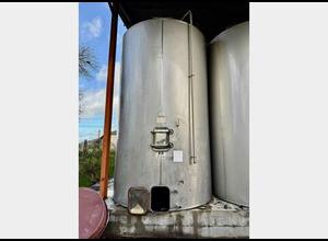 ALBRIGI-304 stainless steel tank - Closed - Flat bottom -300 HL- 2 units