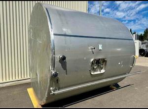 ETA-Stainless steel tank - Closed - Temperature-controlled - Flat bottom -220 HL- 10 units