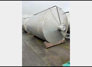 Closed 304 stainless steel tank - Vertical cylindrical on legs -250 HL- 2 units