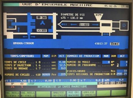 KRAUSS MAFFEI KM4000 - 19000 MC   4000 T P260319001