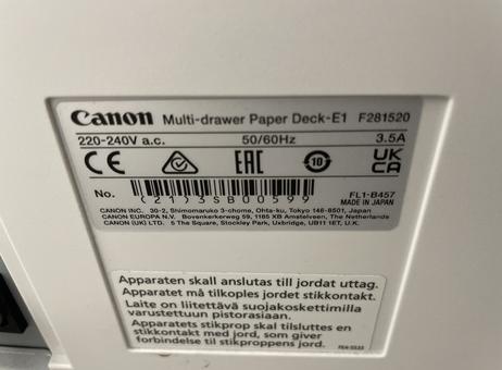 Canon imagePRESS V1000 P260325212