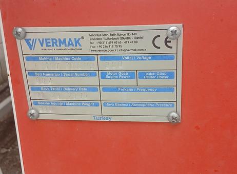VERMAK Wrapping & Lamination Machine UNIST 3000 MB P260329039
