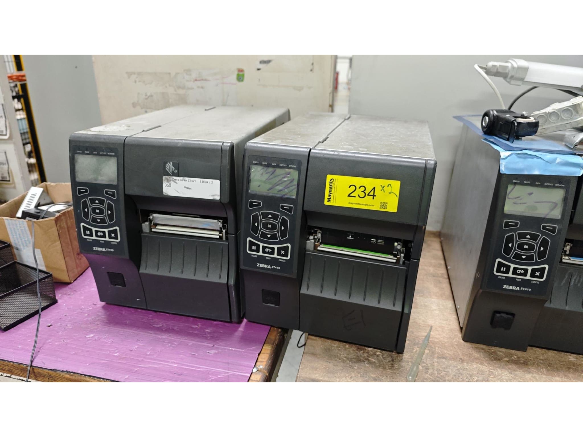 Packing Machine Zebra ZEBRA ZT410 Labeller Used machines - Exapro