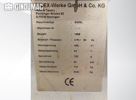 Index G300 L YB P260402081