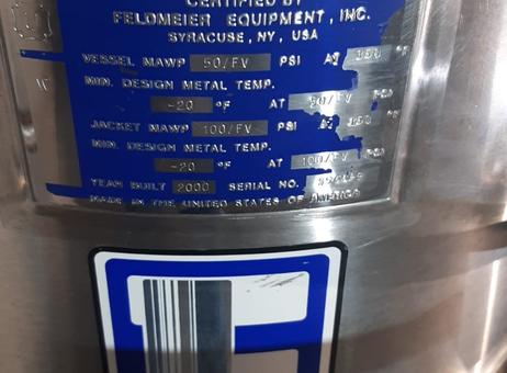 National Board 100l 316ss reactor P260409244