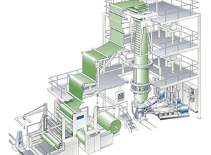 REIFENHÄUSER REICOFOL ML – 3 layer blown film line (A-B-C) 3-LAYER FILM PRODUCTION LINE (CO-EX BLOWN FILM)