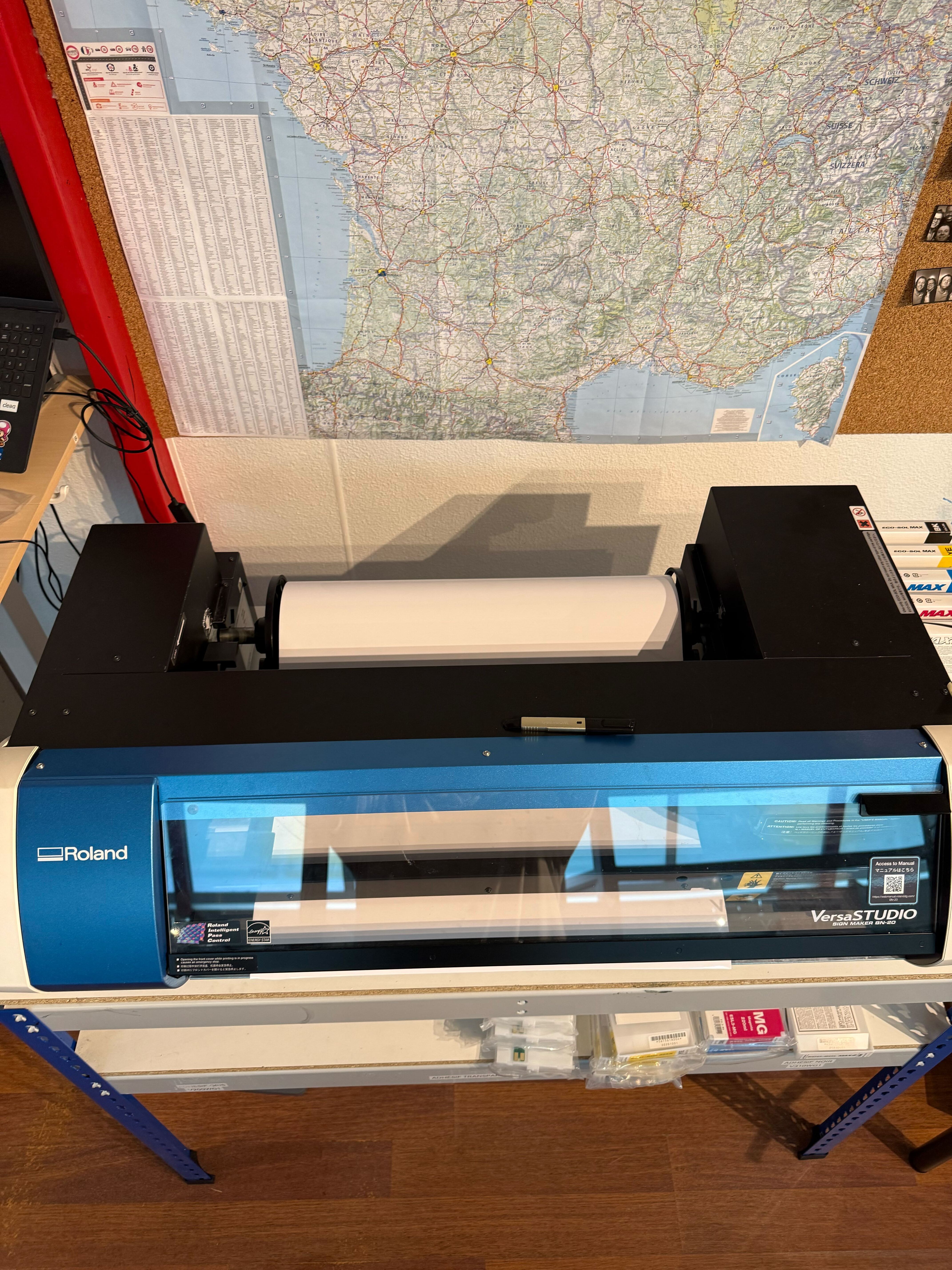 Roland BN-20 Large format inkjet plotter Used machines - Exapro